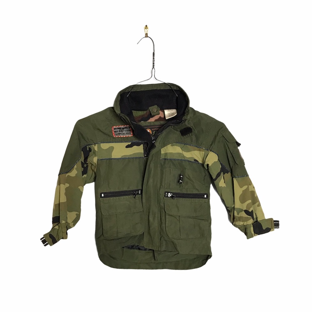 Jonathan Stone | Toddler Army Utility Jacket Lined country boy •